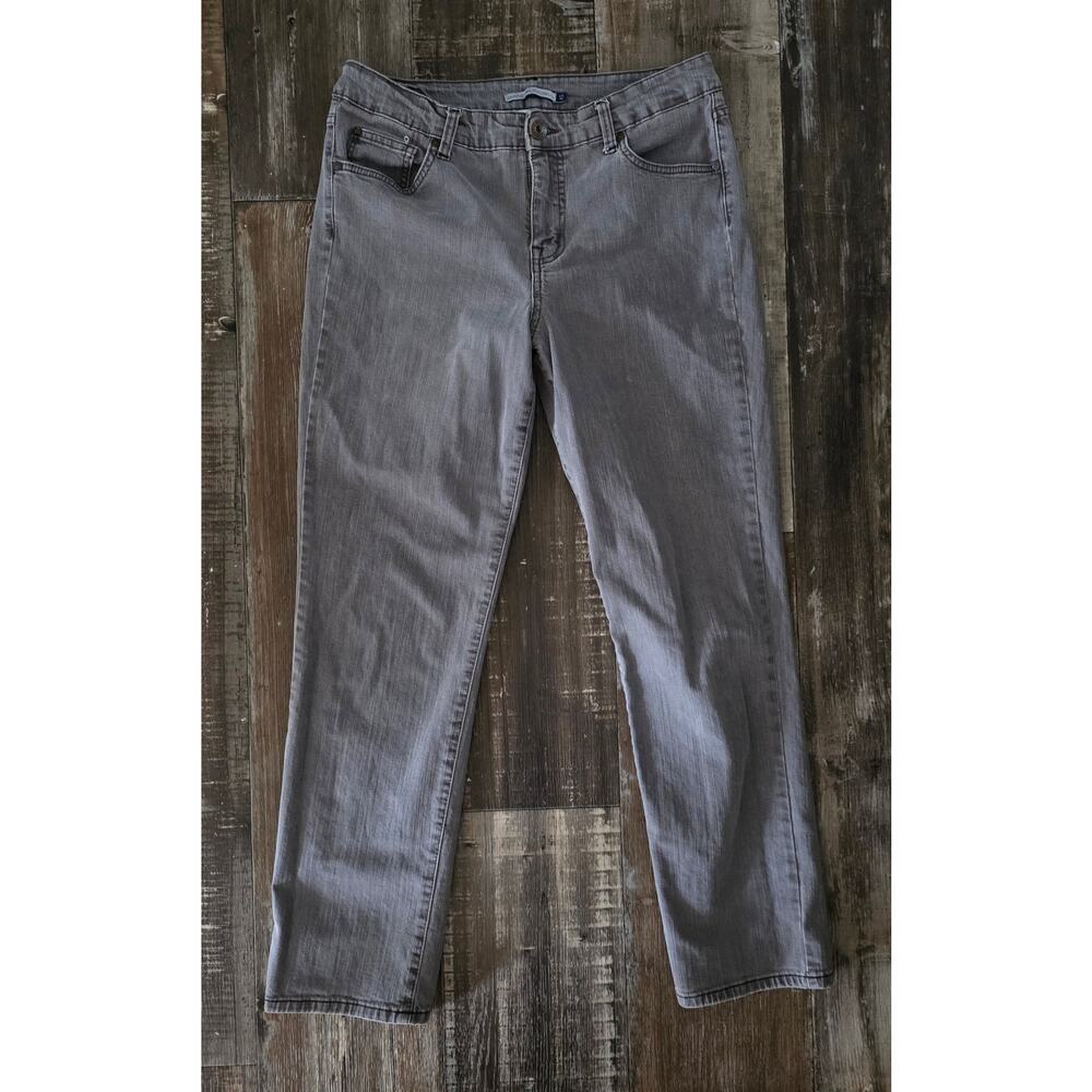 Bandolino Blu Brownish Gray Mandie Jeans Women's Size 12